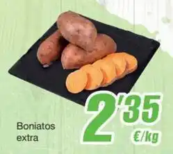 Boniatos extra