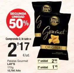 SPAR Fragadis Lay's - patatas gourmet oferta
