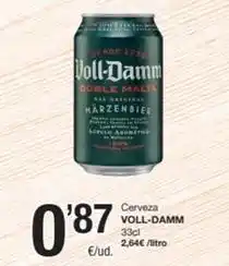 SPAR Fragadis Voll-damm - cerveza oferta