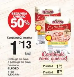 SPAR Fragadis El pozo - pechuga de pavo o pechuga de pavo braseado oferta