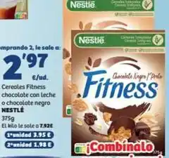 SPAR Fragadis Nestlé - cereales fitness chocolate con leche o chocolate negro oferta