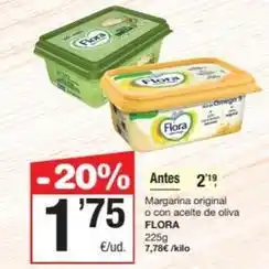 SPAR Fragadis Flora - margarina original o con aceite de oliva oferta
