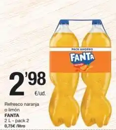 SPAR Fragadis Fanta - refresco naranja o limon oferta