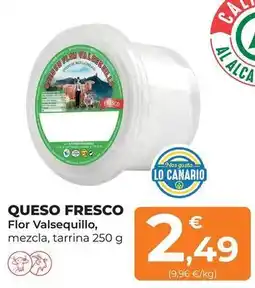 SPAR Gran Canaria Valsequillo - queso fresco oferta