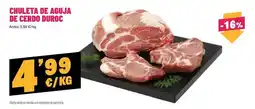 AhorraMas Duroc - chuleta de aguja de cerdo duroc oferta