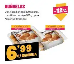 AhorraMas Buñuelos oferta
