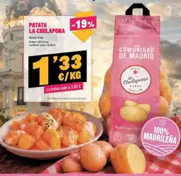 AhorraMas Origen - patata la chulapona oferta