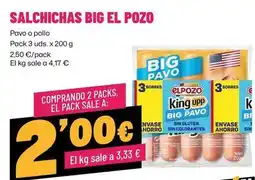 AhorraMas El pozo - salchichas oferta