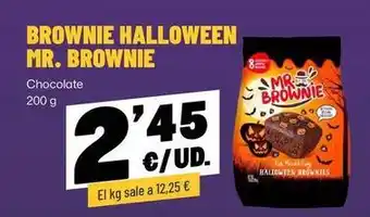 AhorraMas Brownie halloween oferta
