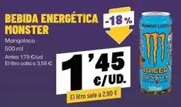 AhorraMas Monster - mangolco oferta
