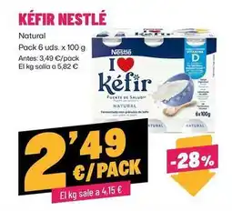 AhorraMas Nestlé - kéfir oferta