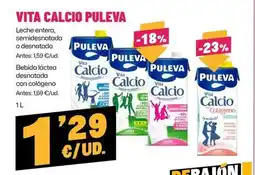 AhorraMas Puleva - leche entera, semidesnatada o desnatada oferta