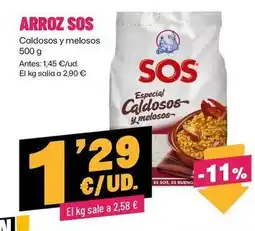 AhorraMas Sos - arroz oferta