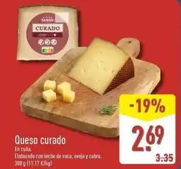 ALDI Queso curado oferta