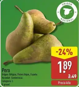 ALDI Pera oferta