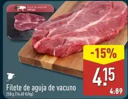 ALDI Filete de aguja de vacuno oferta