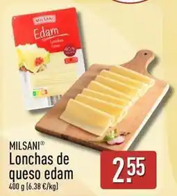 ALDI Milsani - lonchas de queso edam oferta