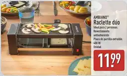 ALDI Ambiano - raclette dúo oferta