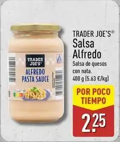 ALDI Trader joe´s - salsa alfredo oferta