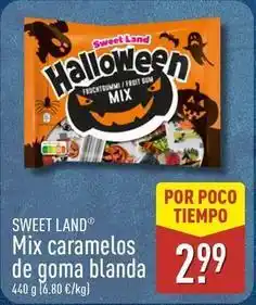 ALDI Sweet land - mix caramelos de goma blanda oferta