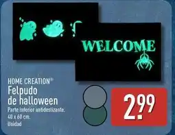 ALDI Home creation - felpudo de halloween oferta