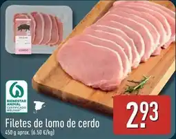 ALDI Filetes de lomo de cerdo oferta