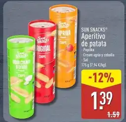 ALDI Sun snacks - aperitivo de patata oferta