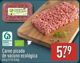 ALDI Carne picada de vacuno ecologica oferta