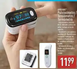 ALDI Ambiano - pulsioxímetro/tensiómetro/termometro oferta