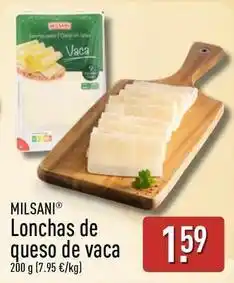 ALDI Milsani - lonchas de queso de vaca oferta