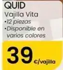 Eroski Quid - vajilla vita oferta