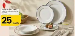 Eroski Alfares de santa clara - vajilla de porcelana alma oferta
