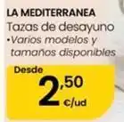 Eroski La mediterranea - tazas de desayuno oferta