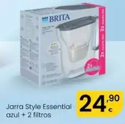 Eroski Brita - jarra style essential azul oferta