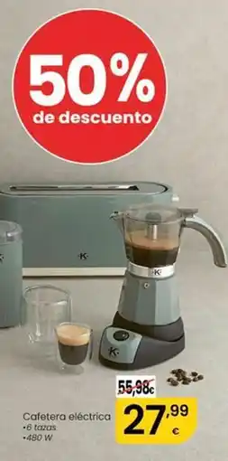 Eroski Cafetera eléctrica oferta