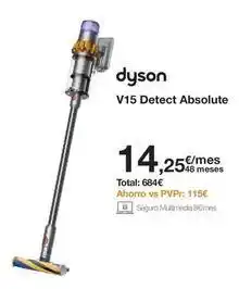 Orange Dyson - v15 detect absolute oferta