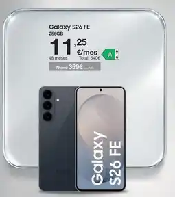 Orange Samsung - galaxy s26 fe oferta