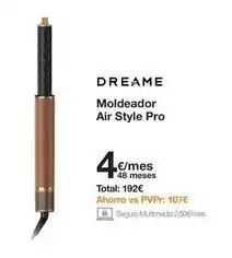 Orange Dreame - moldeador air style pro oferta