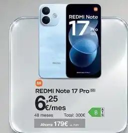 Orange Xiaomi - redmi note 17 pro oferta