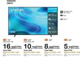 Orange Samsung - u8075 oferta