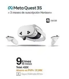 Orange Total - meta quest 3s oferta