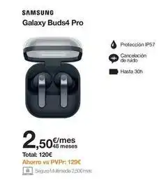 Orange Samsung - galaxy buds4 pro oferta