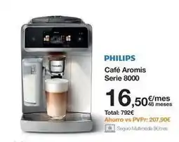 Orange Philips - cafe aromis serie 8000 oferta