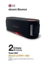 Orange Lg - xboom bounce oferta