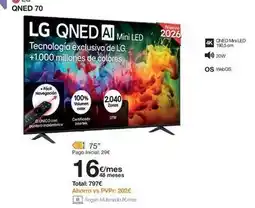 Orange Lg - qned 70 oferta