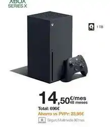 Orange Xbox - series x oferta