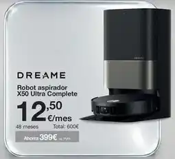Orange Dreame - robot aspirador x50 ultra complete oferta
