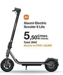 Orange Xiaomi - electric scooter 6 lite oferta