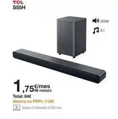 Orange Tcl - s55h oferta