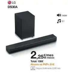 Orange Lg - ds30a oferta